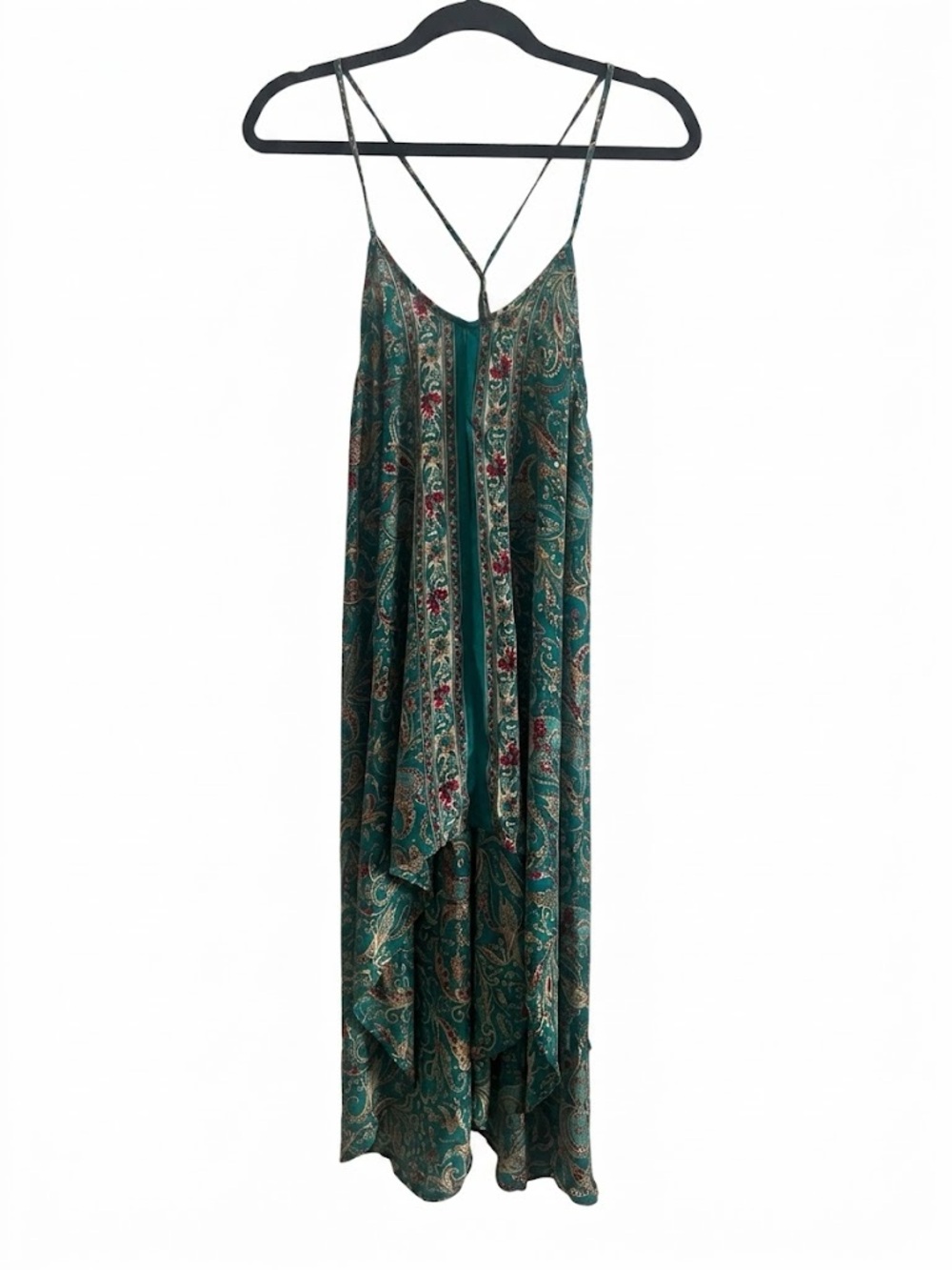 Tempol Paisley Floral Tunic Top Tank One size